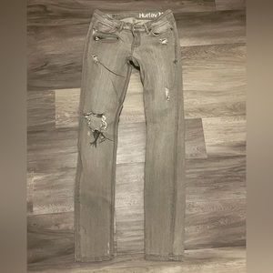 HURLEY Distressed Super Skinny Jeans - 1